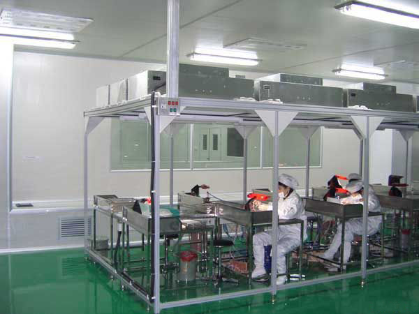 FFU風機在潔凈棚中的應用 FFU風機在潔凈棚中的應用