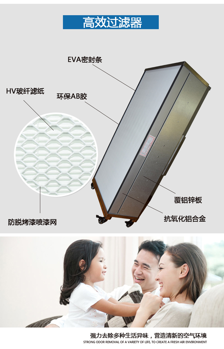 家用FFU空氣凈化器結(jié)構(gòu)圖 家用FFU空氣凈化器結(jié)構(gòu)圖