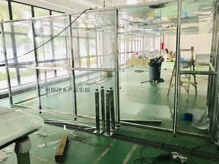 梓凈潔凈棚安裝現(xiàn)場(chǎng) 梓凈潔凈棚安裝現(xiàn)場(chǎng)